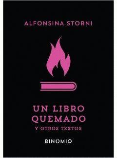 Un libro quemado y otros textos | 9788412620245 | Storni, Alfonsina