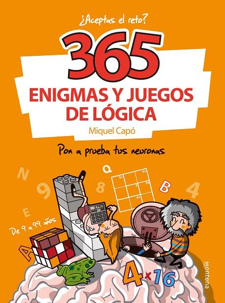 365 enigmas y juegos de lógica | 9788484412267 | Capó, Miquel