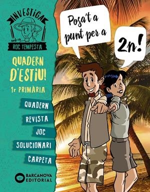 Investiga amb Roc Tempesta 1r. Posa't a punt per a 2n | Murillo, Núria / Prats, Joan de Déu | Llibreria La Figaflor - Abrera