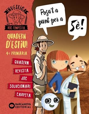 Investiga amb Roc Tempesta 4t. Posa't a punt per a 5è | Murillo, Núria / Cerdà, Ximo | Llibreria La Figaflor - Abrera