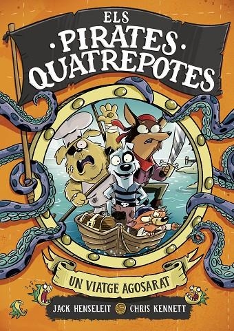 Els Pirates Quatrepotes 1 - Un viatge agosarat | Henseleit, Jack | Llibreria La Figaflor - Abrera