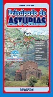 MAPA DE ASTURIAS | Arguval | Llibreria La Figaflor - Abrera