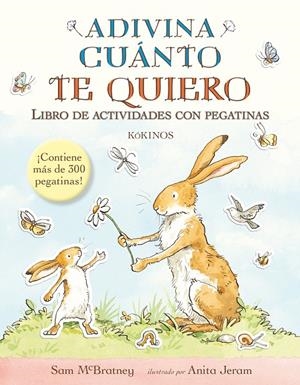 Adivina cuánto te quiero libro de actividades con pegatinas | McBratney, Sam | Llibreria La Figaflor - Abrera
