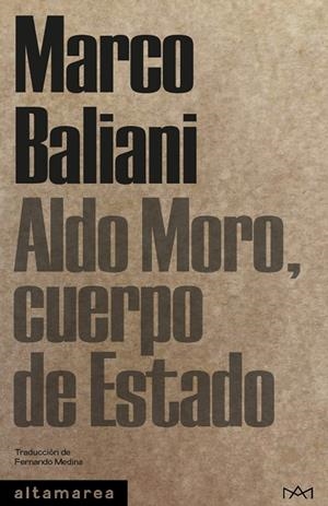 Aldo Moro, cuerpo de Estado | Baliani, Marco | Llibreria La Figaflor - Abrera