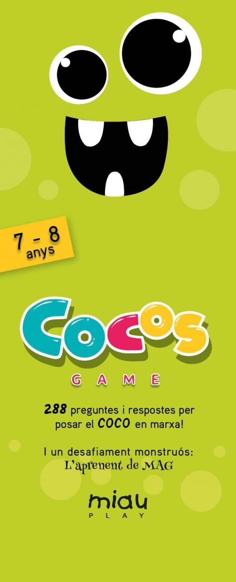 Cocos game 7-8 anys | Orozco, María José / Ramos, Ángel Manuel / Rodríguez, Carlos Miguel | Llibreria La Figaflor - Abrera