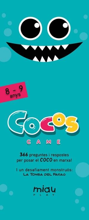Cocos game 8-9 anys | Orozco, María José / Ramos, Ángel Manuel / Rodríguez, Carlos Miguel | Llibreria La Figaflor - Abrera