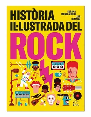 Història il·lustrada del rock | Monteagudo Duro, Susana / Demano, Luis | Llibreria La Figaflor - Abrera