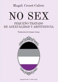 NO SEX | Croset-Calisto, Magali | Llibreria La Figaflor - Abrera