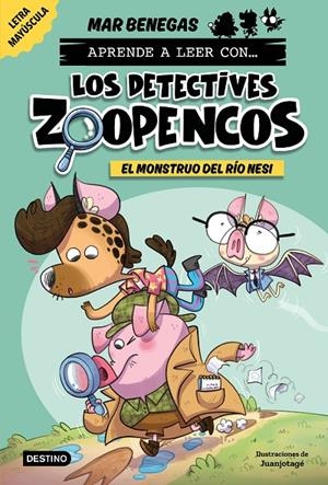 Aprende a leer con... Los Detectives Zoopencos 1. El monstruo del río Nesi | Benegas, Mar | Llibreria La Figaflor - Abrera