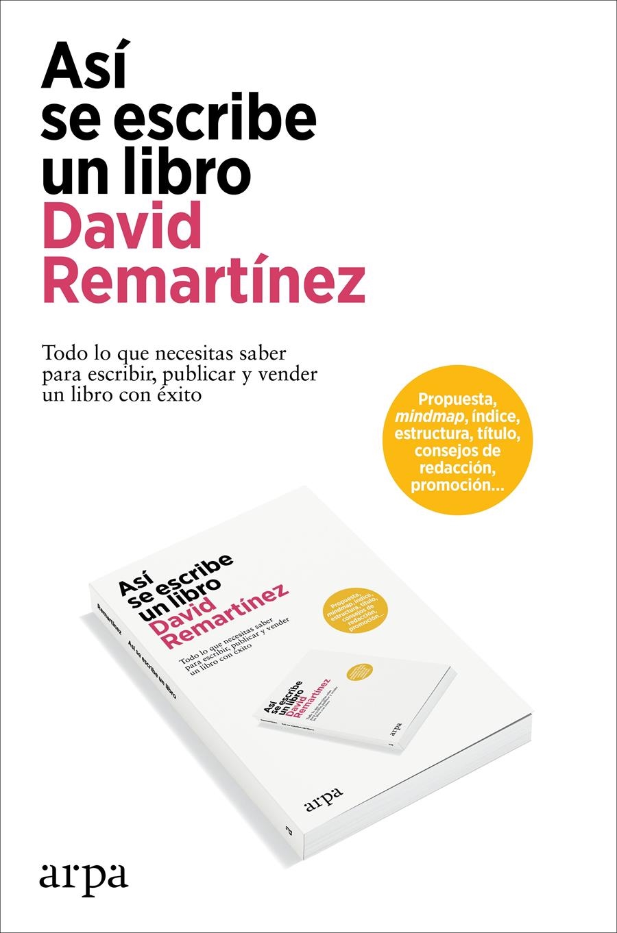 Así se escribe un libro | Remartínez, David | Llibreria La Figaflor - Abrera