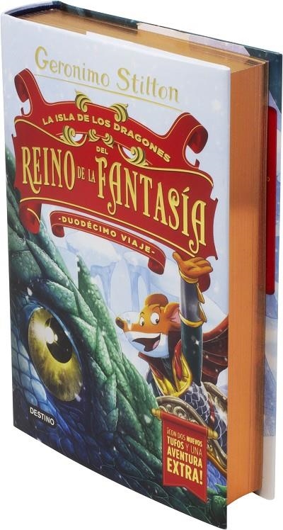 La Isla de los Dragones del Reino de la Fantasía. Duodécimo viaje | Stilton, Geronimo | Llibreria La Figaflor - Abrera
