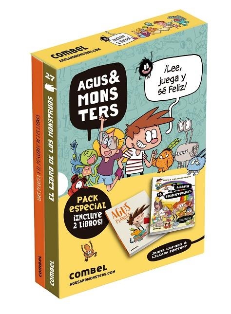 Pack Agus y los monstruos | Copons Ramon, Jaume | Llibreria La Figaflor - Abrera