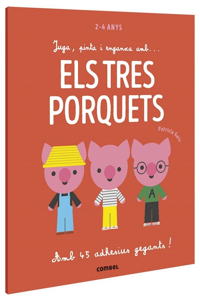 Juga, pinta i enganxa amb... Els tres porquets | Geis Conti, Patricia | Llibreria La Figaflor - Abrera