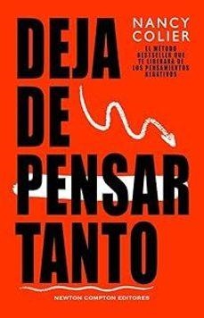 DEJA DE PENSAR TANTO | COLIER,NANCY | Llibreria La Figaflor - Abrera