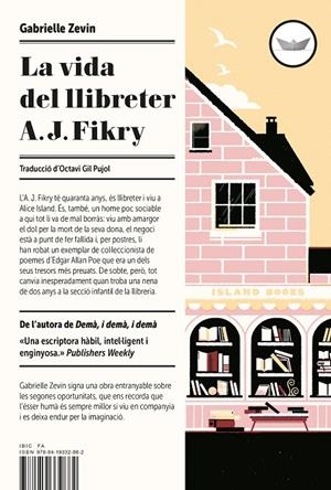 La vida del llibreter A.J. Fikry | Zevin, Gabrielle | Llibreria La Figaflor - Abrera
