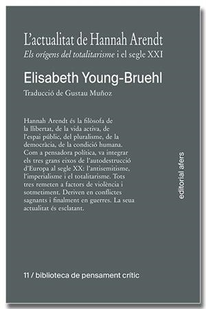 L'actualitat de Hannah Arendt | Young-Bruehl, Elisabeth | Llibreria La Figaflor - Abrera