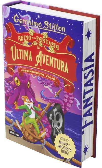Reino de la Fantasía. La última aventura. Decimosexto viaje | Stilton, Geronimo | Llibreria La Figaflor - Abrera