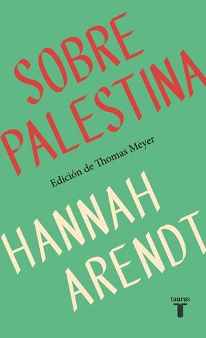 Sobre Palestina | Arendt, Hannah | Llibreria La Figaflor - Abrera