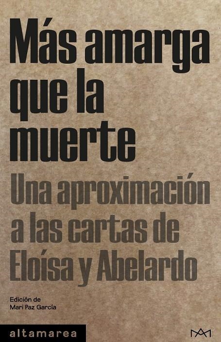 Más amarga que la muerte | García, Mari Paz | Llibreria La Figaflor - Abrera