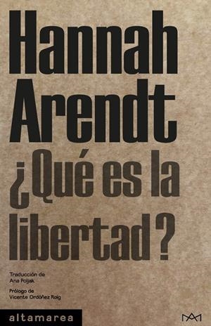 ¿Qué es la libertad? | Arendt, Hannah | Llibreria La Figaflor - Abrera