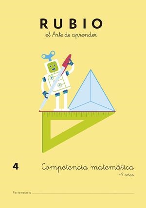 Competencia matemática RUBIO 4 | AA.VV. | Llibreria La Figaflor - Abrera
