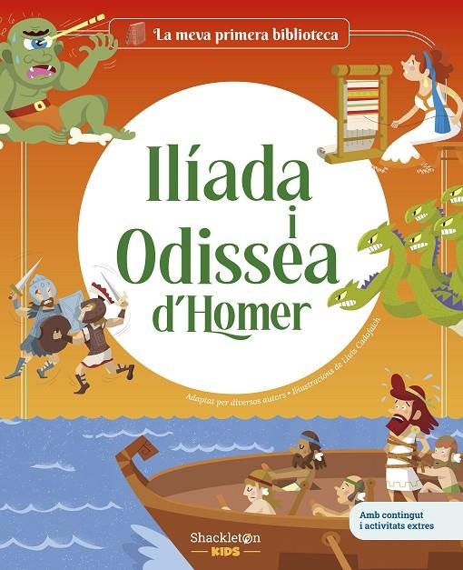 Ilíada i Odissea d'Homer | Solé, Jordi / Cavallone, Maria Cecilia / Cadafalch i Pladevall, Lluís / Homero | Llibreria La Figaflor - Abrera