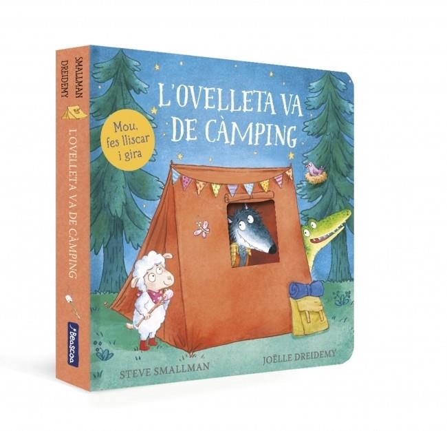 L'ovelleta va de càmping (L'ovelleta que va venir a sopar. Llibre de cartró) | Smallman, Steve | Llibreria La Figaflor - Abrera