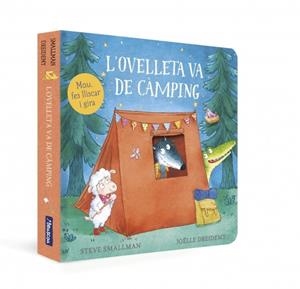 L'ovelleta va de càmping (L'ovelleta que va venir a sopar. Llibre de cartró) | Smallman, Steve | Llibreria La Figaflor - Abrera