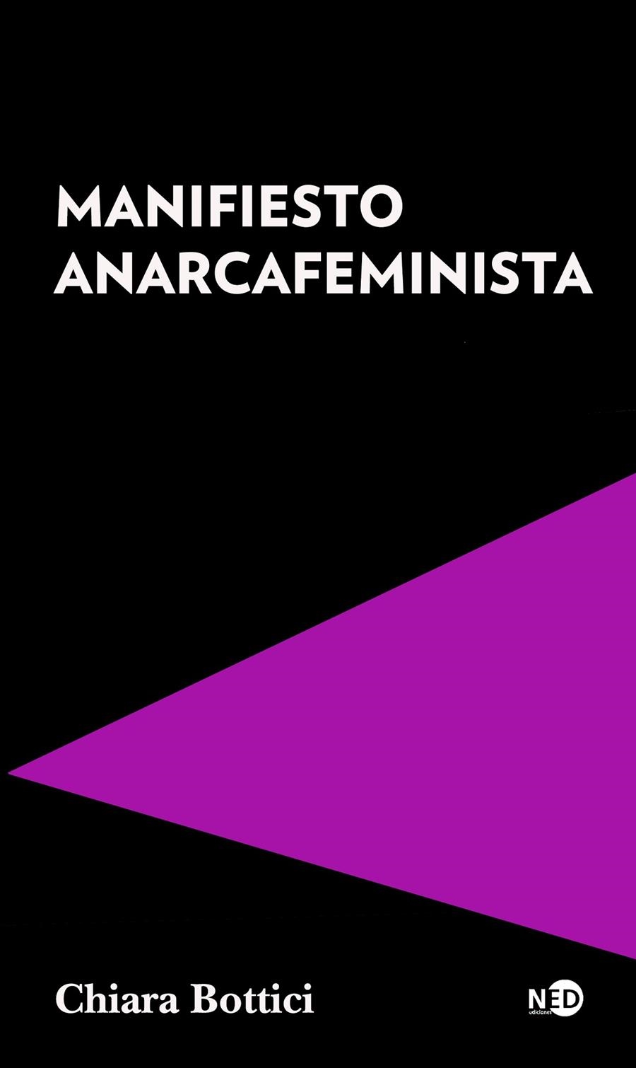 Manifiesto Anarcafeminista | Bottici, Chiara | Llibreria La Figaflor - Abrera