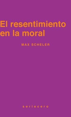 El resentimiento en la moral | Scheler, Max | Llibreria La Figaflor - Abrera