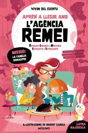 Aprèn a llegir amb l'Agència REMEI (Resolem Enigmes i Misteris Estranys i Intrig | Vivim del cuentu | Llibreria La Figaflor - Abrera