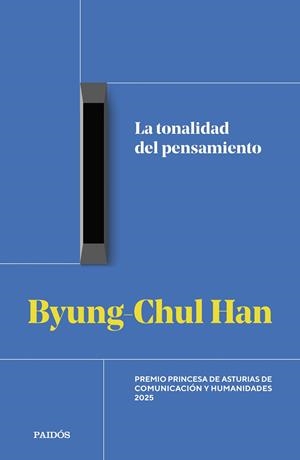 La tonalidad del pensamiento | Han, Byung-Chul | Llibreria La Figaflor - Abrera