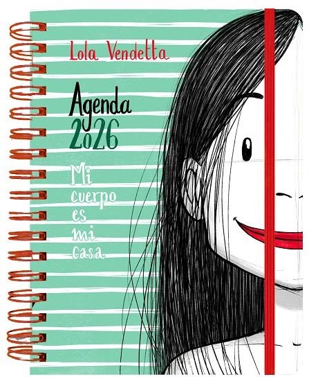 Agenda anual semanal 2026 Lola Vendetta | Riba Rossy, Raquel | Llibreria La Figaflor - Abrera