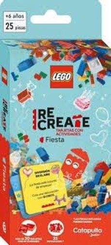 Lego Recreate fiesta construcción tarjetas con act | AA.VV. | Llibreria La Figaflor - Abrera