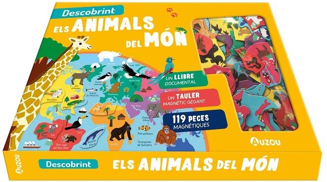 Descobrint els animals del món. Tauler magnètic | Billioud, Jean-Michel | Llibreria La Figaflor - Abrera