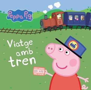 Peppa Pig. Llibre de cartró - Viatge amb tren | Hasbro / eOne | Llibreria La Figaflor - Abrera