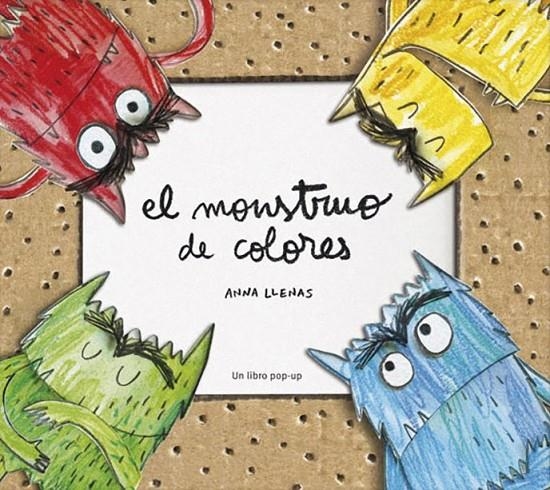 El Monstruo de Colores, un libro pop-up | Llenas Serra, Anna | Llibreria La Figaflor - Abrera