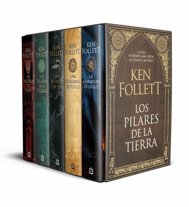 Estuche Los Pilares de la Tierra | Ken Follett | Llibreria La Figaflor - Abrera