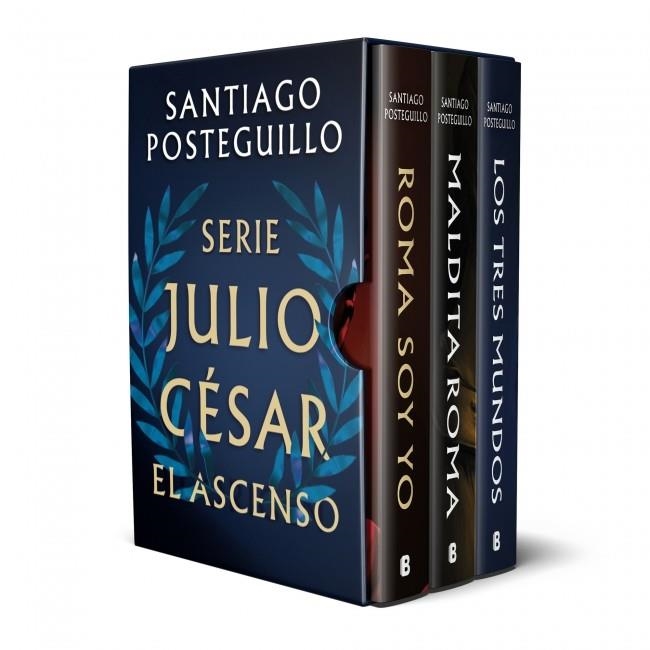 Serie Julio César: El ascenso (edición estuche con: Roma soy yo | Maldita Roma | | Santiago Posteguillo | Llibreria La Figaflor - Abrera