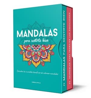 Estuche  Mandalas para sentirte bien + Mandalas para trabajar tus emociones | AA. VV. | Llibreria La Figaflor - Abrera