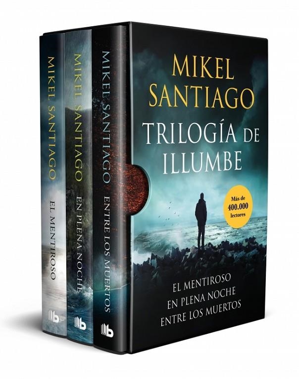Trilogía de Illumbe (edición estuche con: El mentiroso | En plena noche | Entre | Mikel Santiago | Llibreria La Figaflor - Abrera