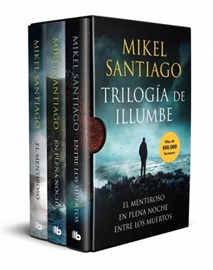 Trilogía de Illumbe (edición estuche con: El mentiroso | En plena noche | Entre | Mikel Santiago | Llibreria La Figaflor - Abrera