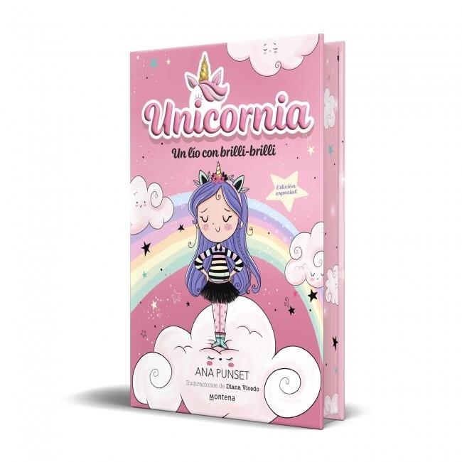 Unicornia 1 - Un lío con brilli-brilli (edición especial) | Ana Punset | Llibreria La Figaflor - Abrera
