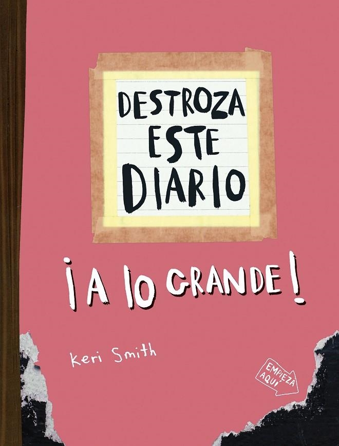 Destroza este diario. A lo grande - Naranja flúor | Smith, Keri | Llibreria La Figaflor - Abrera