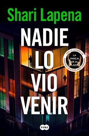 Nadie lo vio venir | Lapena, Shari | Llibreria La Figaflor - Abrera
