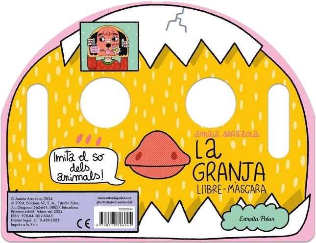 La granja. Llibre-màscara | Arrazola, Amaia | Llibreria La Figaflor - Abrera