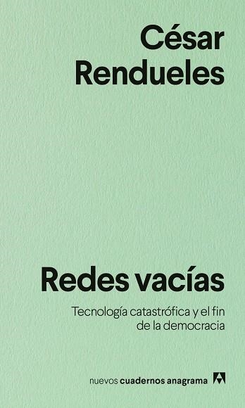 Redes vacías | Rendueles, César | Llibreria La Figaflor - Abrera