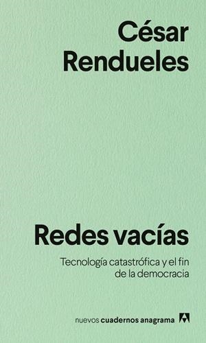 Redes vacías | Rendueles, César | Llibreria La Figaflor - Abrera