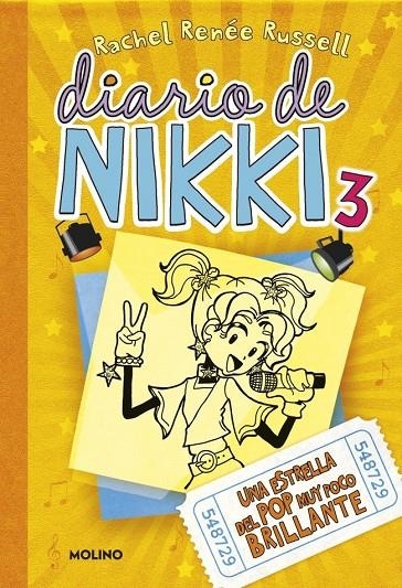 Diario de Nikki 3 - Una estrella del pop muy poco brillante | , RACHEL RENEE  RUSSELL | Llibreria La Figaflor - Abrera