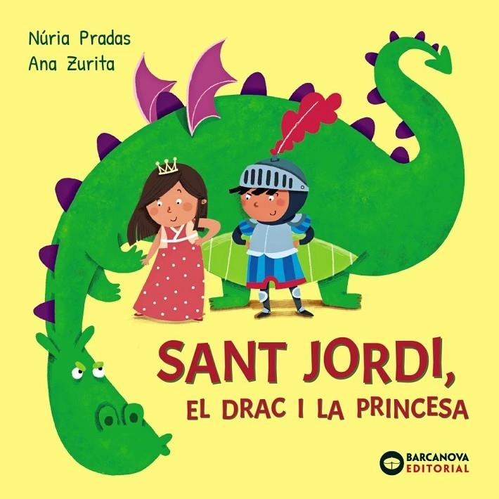 Sant Jordi, el drac i la princesa | Pradas, Núria | Llibreria La Figaflor - Abrera